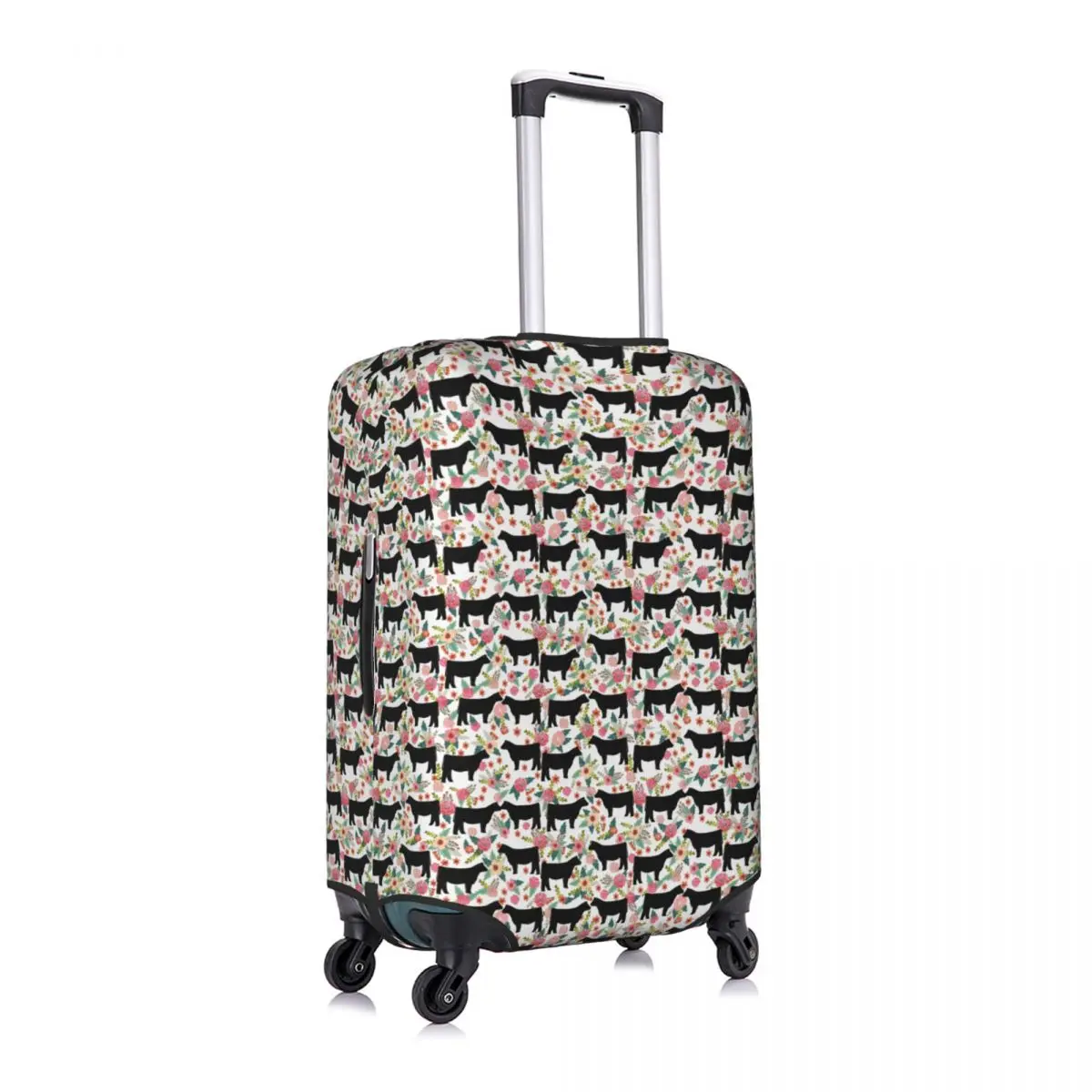 

Cattle Farm Luggage Cover Spandex Suitcase Protector Fits 19-21 Inch