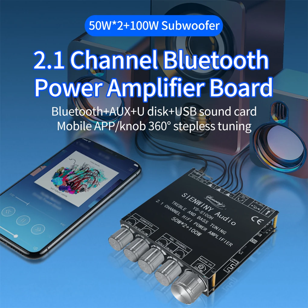 

Digital Speaker Audio Amplifier Stereo Board Household Accessories