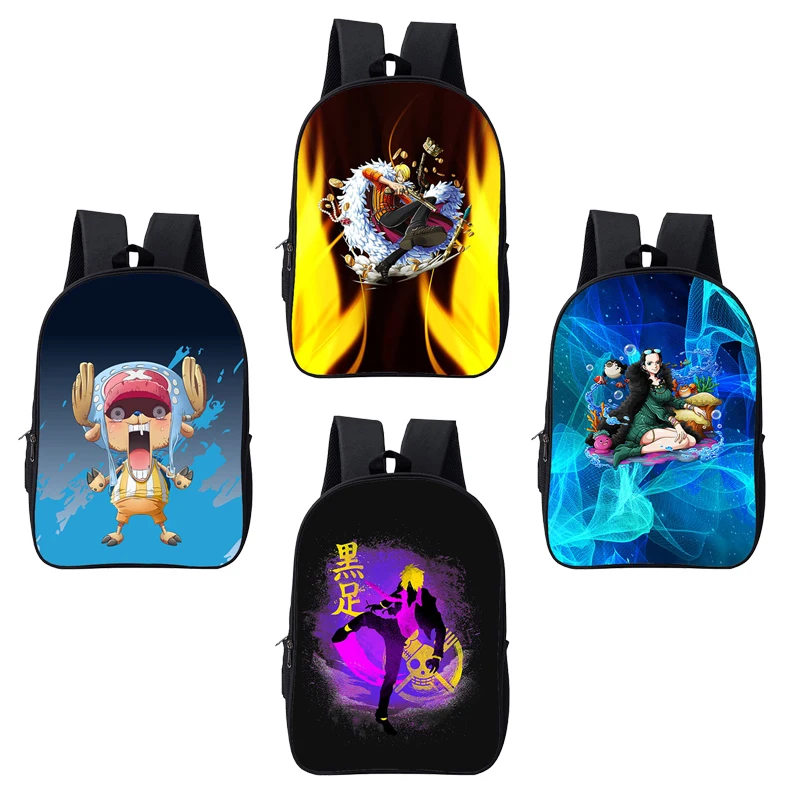 Японский слитный рюкзак в стиле хип-хоп с 3D-принтом аниме, мужской рюкзак Shcoolbags, обезьянка D.Luffy, Детская сумка для книг в стиле Харадзюку, сум...