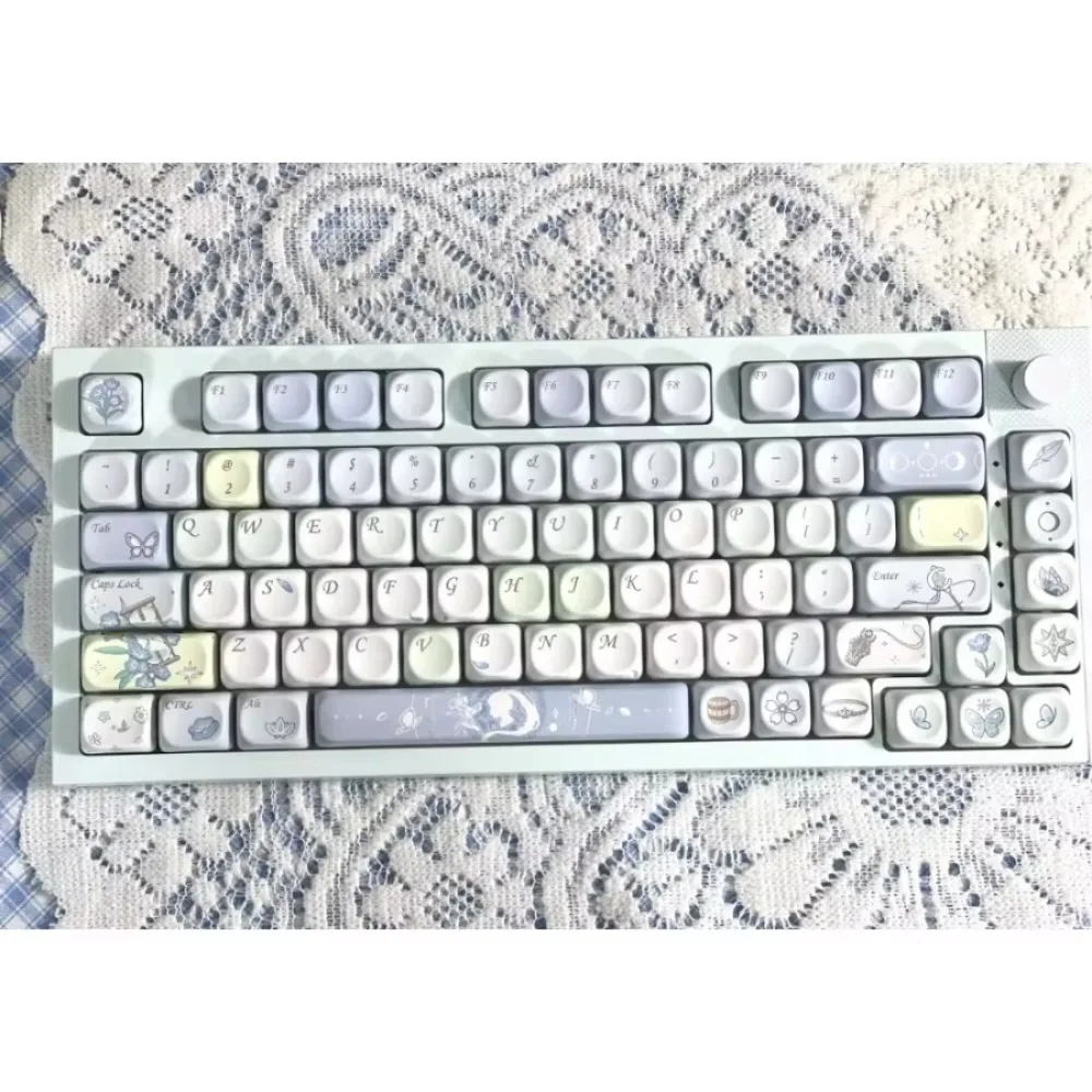HAJIMI 150 колпачки ключей PBT Gaming DIY оригинальный/MOA профиль пятисторонняя