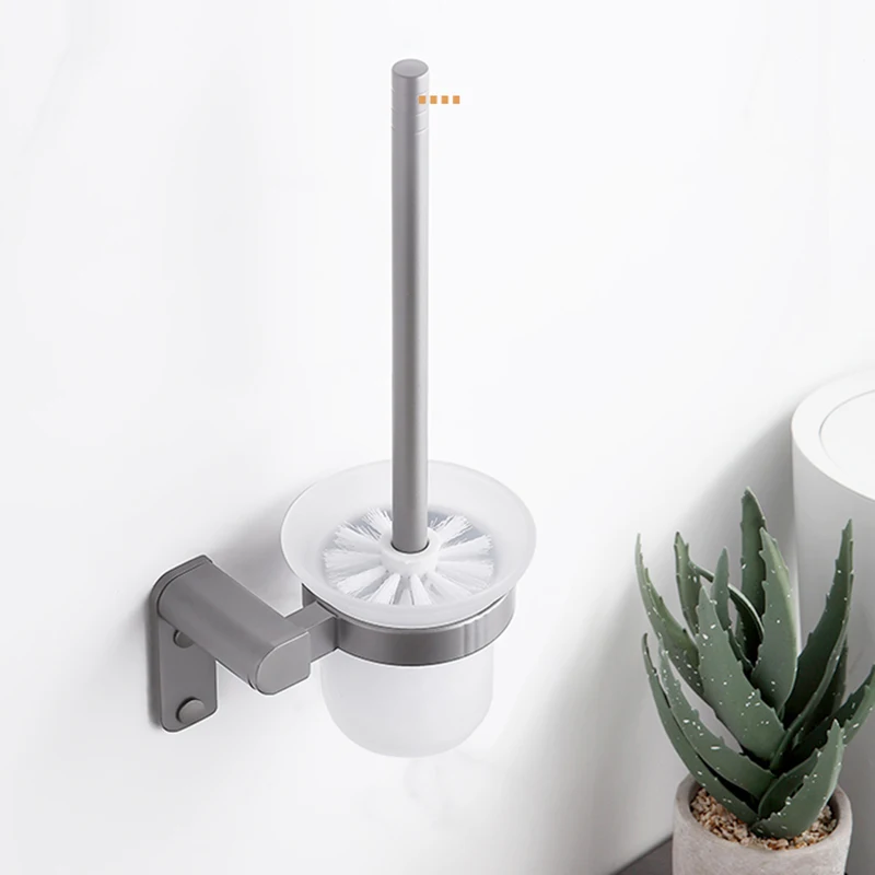 

Hanging Bathroom Toilet Brush Wall Mounted Eco Friendly Toilet Brush Holder Toilet Bowl Cleaner Brosse Toilette Household Items