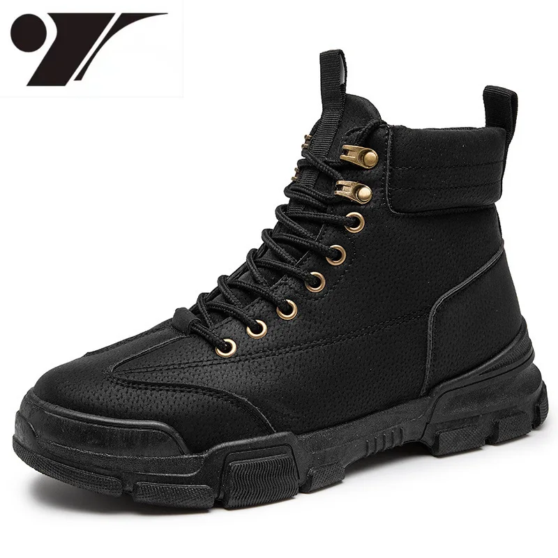 

Dr. Martens Boots Men New Retro High-top Thick Bottom Boots Fashion Breathable Lightweight Mens Shoes Military Boots Men Shoes