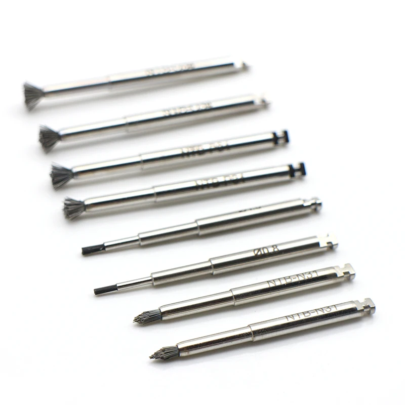 Очиститель зубных имплантатов и титановая щетка нитки инструмент