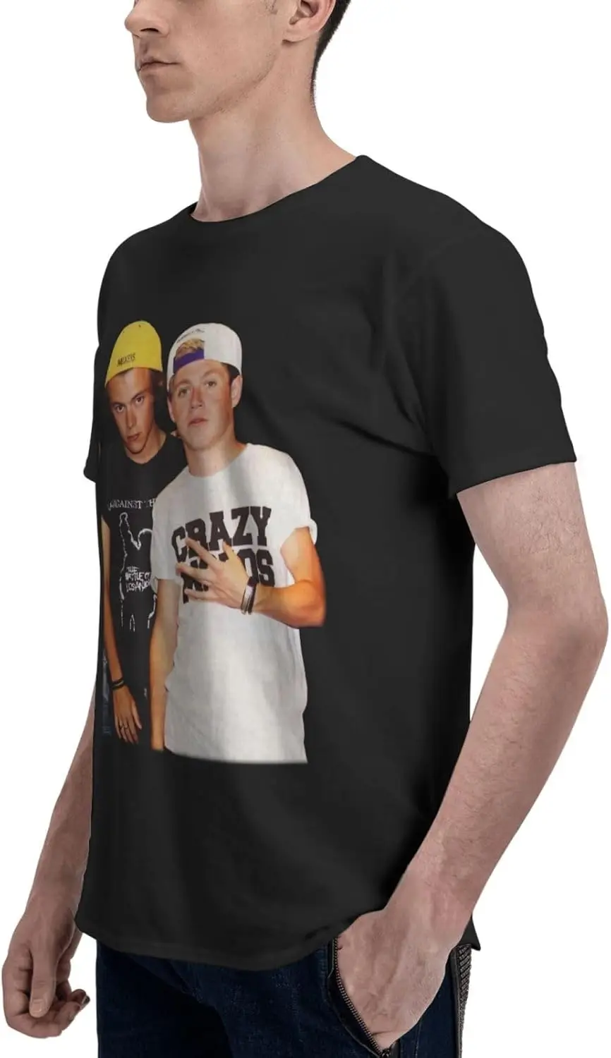 Мужская новинка футболка с коротким рукавом и принтом хлопковые футболки