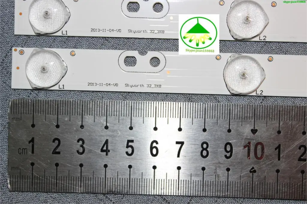 Для 595 мм * 17 мм 8 светодиодов фотолампы 24 В для 32-дюймового SH32MJE8MY3024000235 для модифицированного ТВ-монитора Новинка