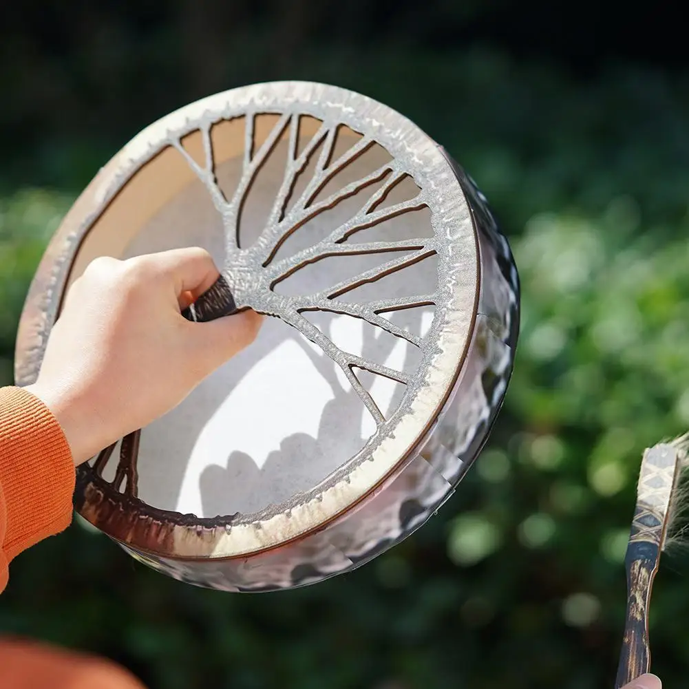 

Shaman Drum "tree Of Life" Siberian Drum Spirit Music J1h0