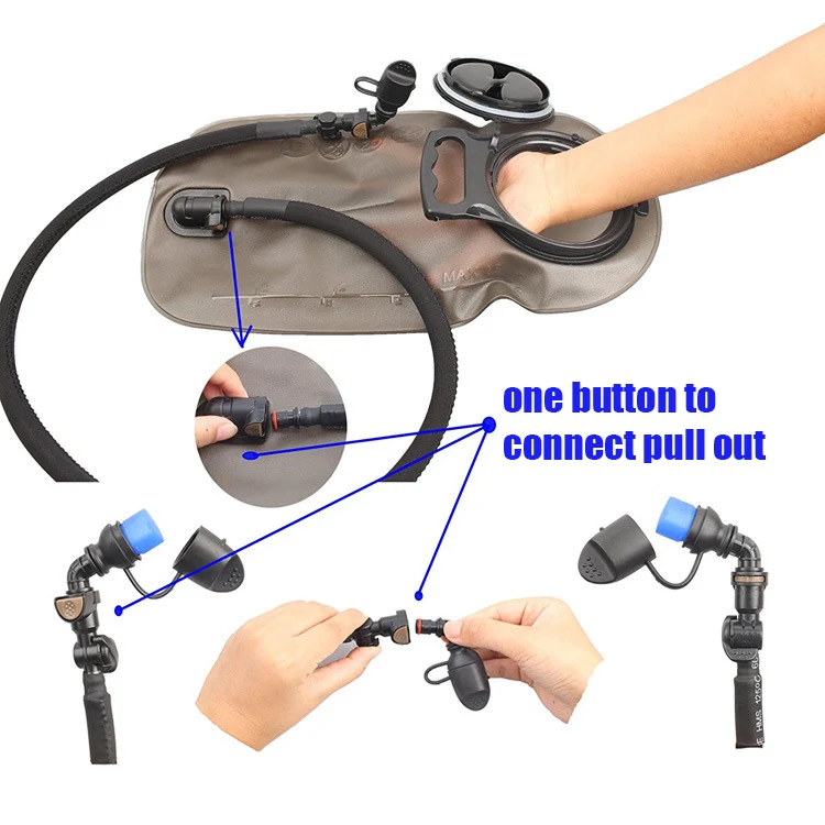 Резервуар для воды из ТПУ сумка гидратации пузыря без БФА рюкзак бега с жилетом 2