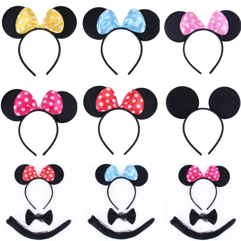 

1Set Girl Hairband party For Children Minnie Hairband Birthday Party Photography Toddler Kids Headband Children Hair Accessories