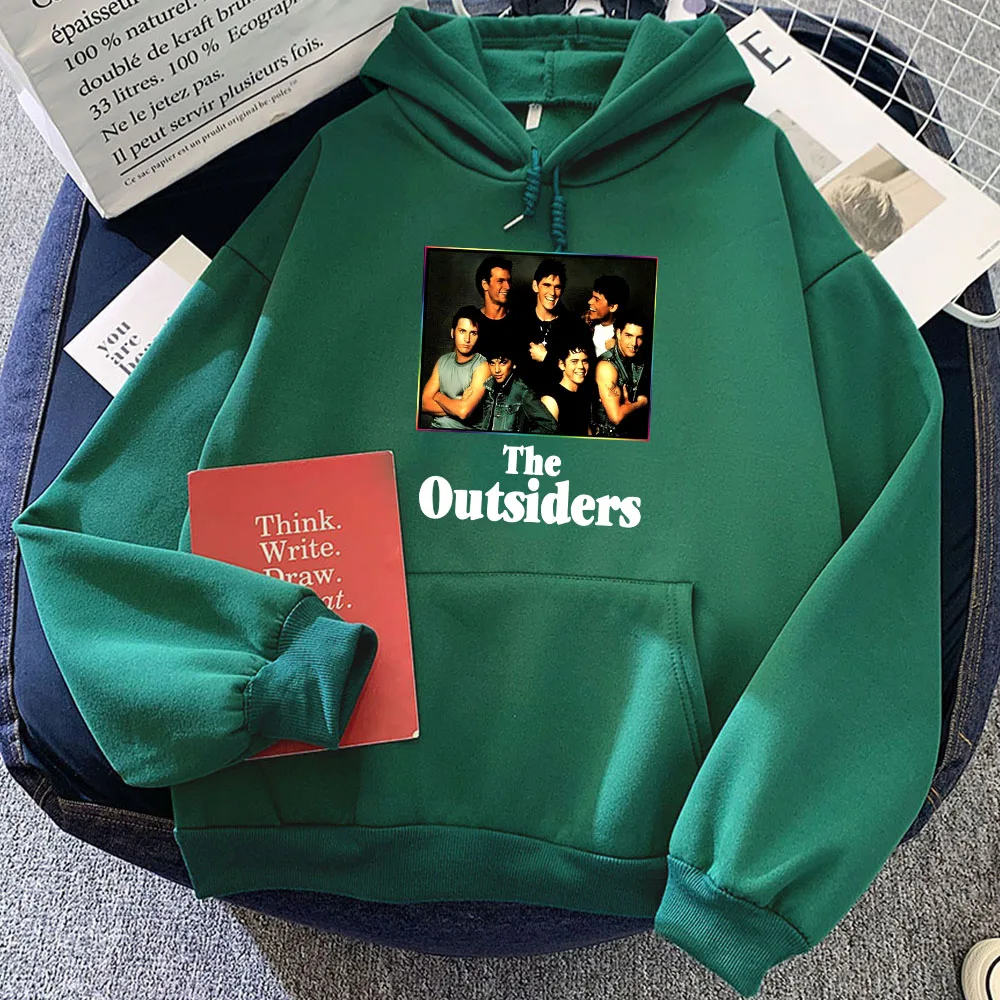 The Outsiders Movies Hoodies Moletom Feminino Long Sleeve Winter Women/Men Sweatshirt Graphic Clothes Print Hoody Female/Male