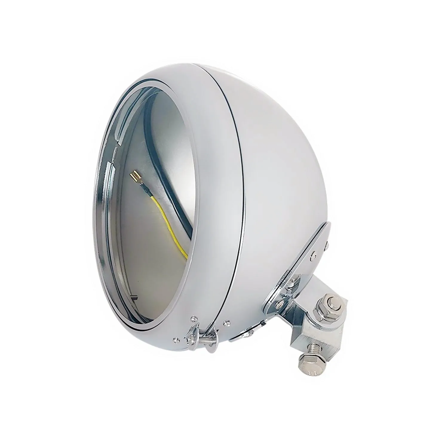 

7-дюймовая передняя фара мотоцикла, черный корпус для Harley Heritage Fat Boy Softail 1986-2014