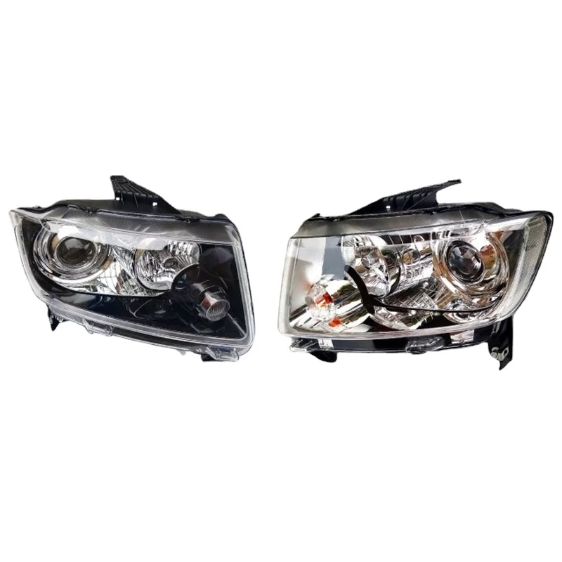 Для 2011 2012 2013 2014 2015 jeep Compass фары в сборе дневные ходовые огни Верхние и низкие балки