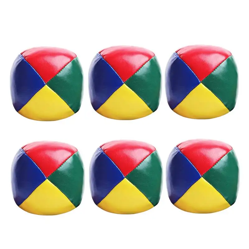 

6PCS Smooth Durable Juggle Ball Juggling Balls Set For Beginners Learn To Juggle Beginner Kit Circus Children Kids Outdoor Toy