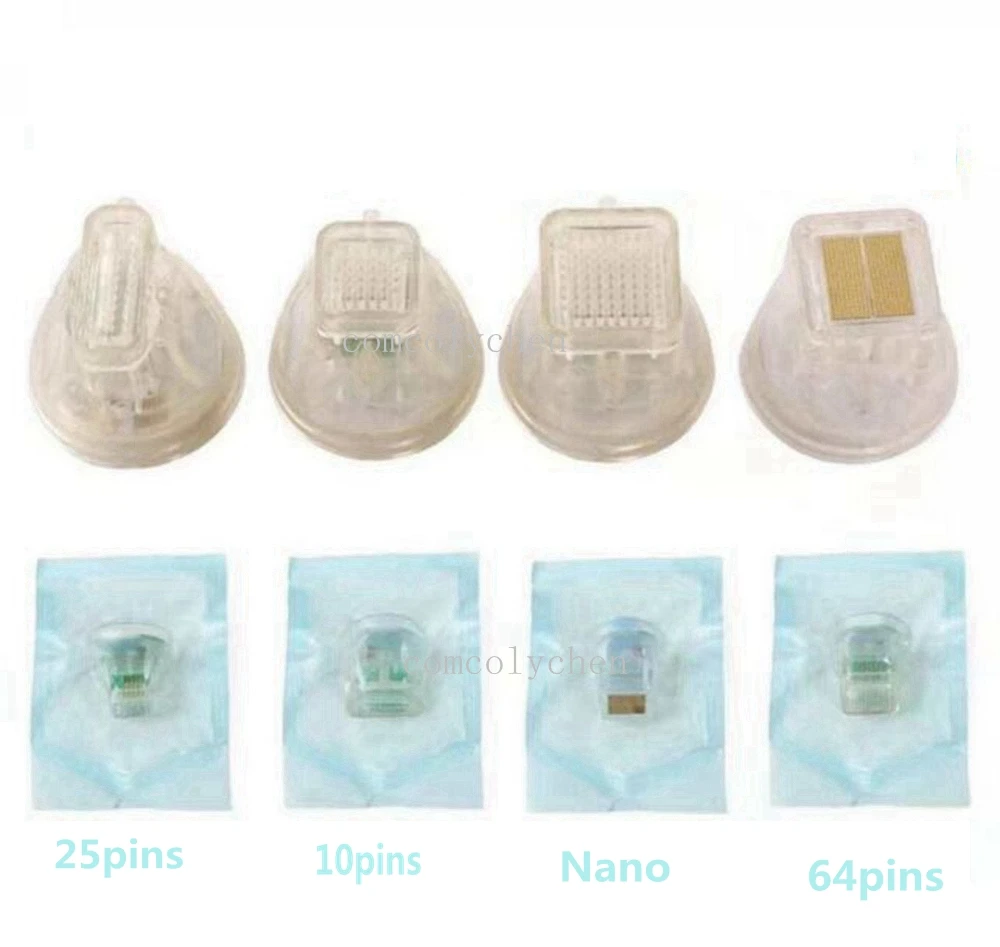 

Insulated Disposable Anti-Wrinkle Cartridge Tattoo Beauty RF Microneedling Cartridge Gold Plated 10/25/64 Pins Nano