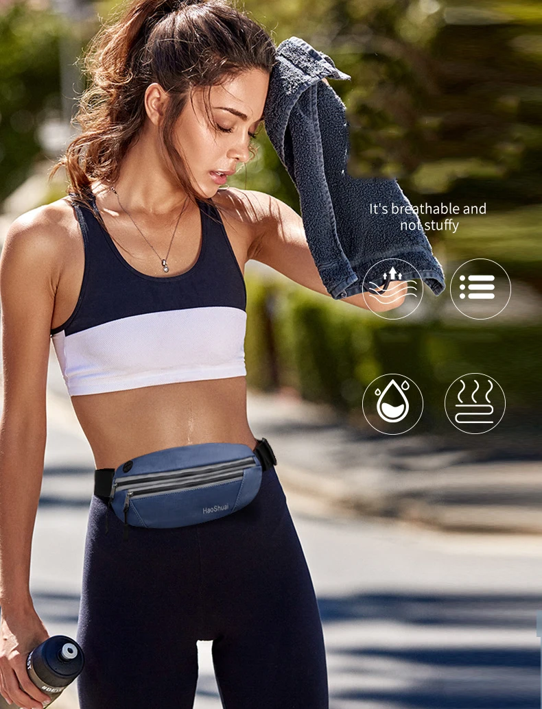 Phone Outdoors Water Proof Bag Men's Women's Belt Certificate Package Mini Wallet Running Football