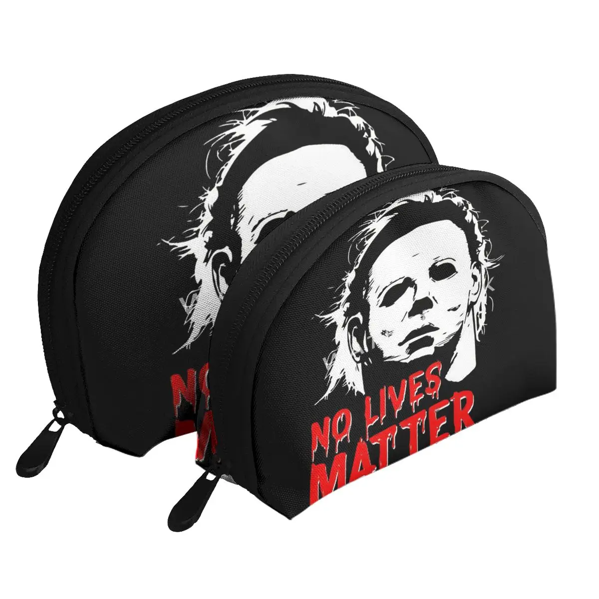 

Michael Myers No Lives Matter Portable Bags Clutch Pouch Portable GymCompartmentalised