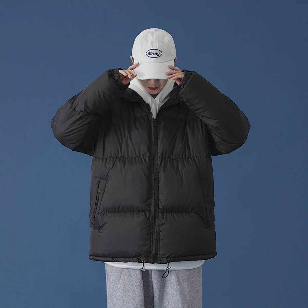 Down Cotton Jacket In Autumn and Winter Women and Men's Short Cotton Jacket In 2022 Thickened Loose Trendy Couple's Coat Trend