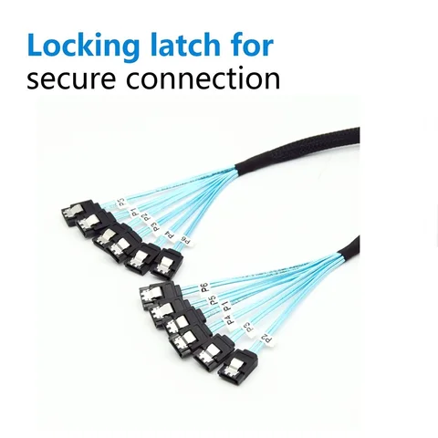 6 шт./комплект, кабель 6 Гбит/с SATA