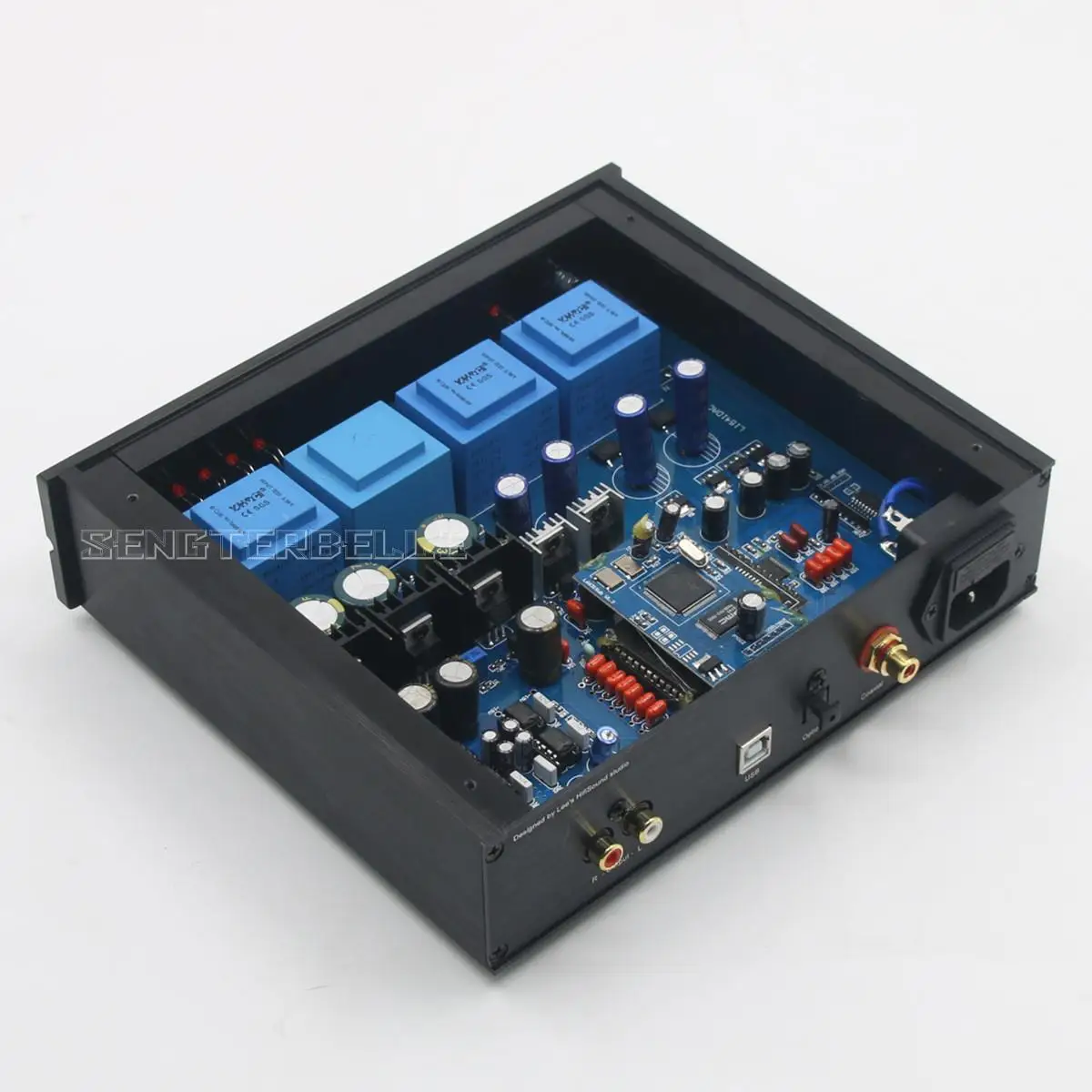 Фото TDA1541 HiFi аудио DAC декодер с цифровым коаксиальным/оптоволоконным USB входом цифровой аналоговый преобразователь №5