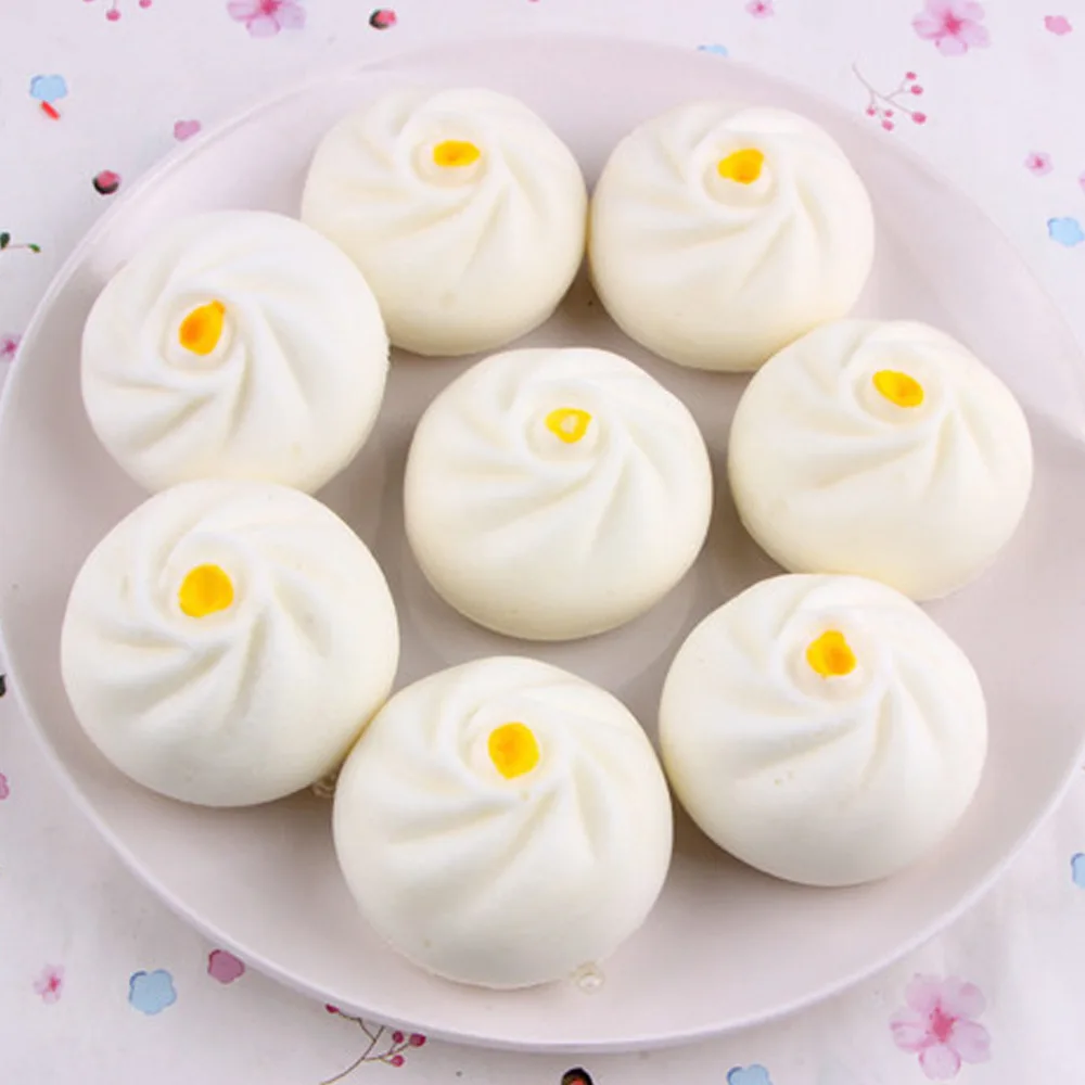 Мягкая мини-игрушка в виде китайского хлеба на пару игрушки для детей