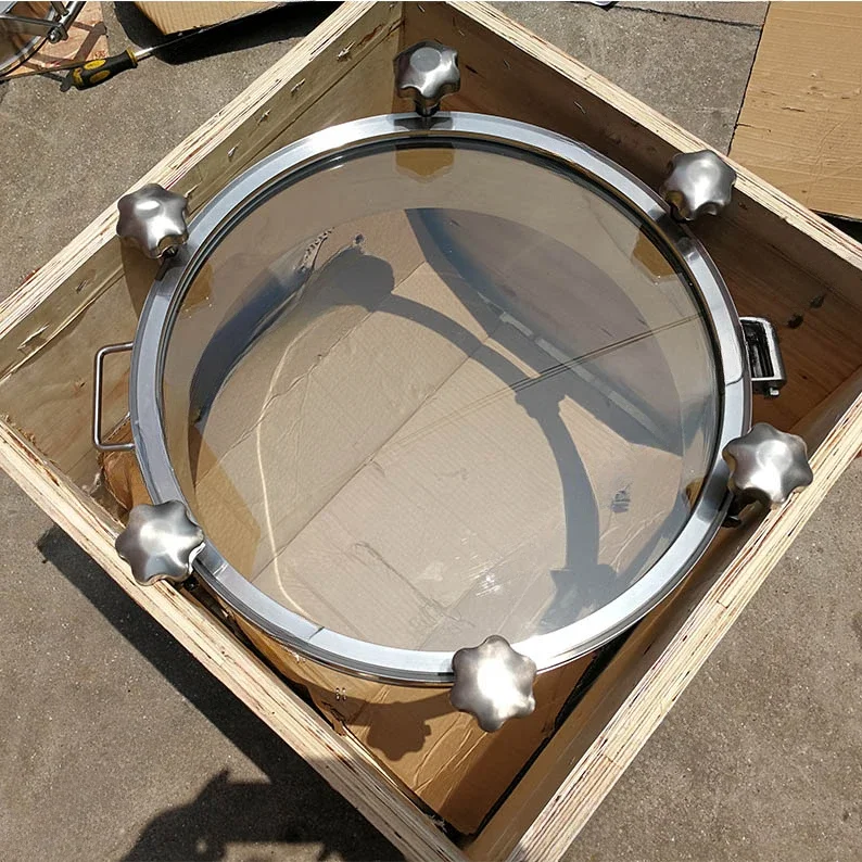 Крышка люка сантехнического DN500 (комнатный датчик) дверца с полноприцельным