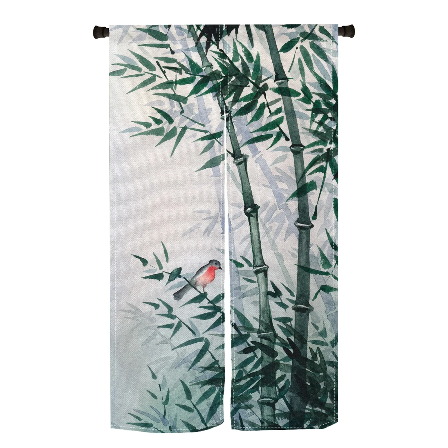 Японская бамбуковая дверная занавеска в виде лотоса дверные занавески стиле Noren