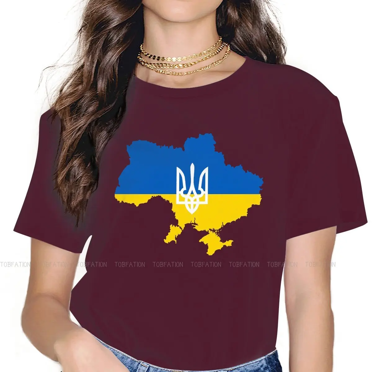 

Футболка с надписью «Stop War No War Hope Love And Peace»