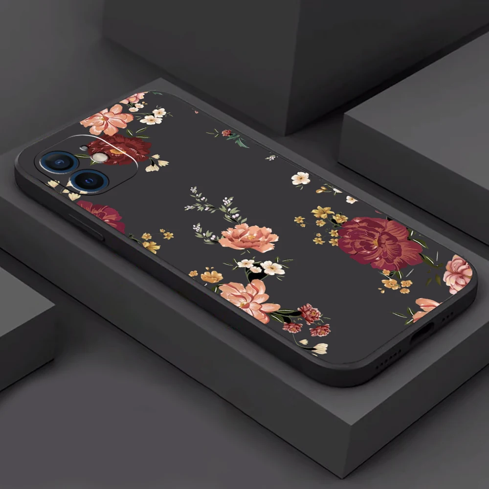 phone case for funda iphone 11 12 13 pro max 13 12 mini x xr xs max 5 6 7 8 plus black back celular carcasa soft silicone cover free global shipping