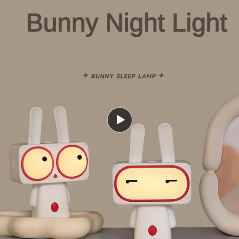 

Cartoon Night Light 170g Rabbit Rabbit Night Light Timing Cartoon Gifts Timed Night Light 1200mah Nightlight 10.6*6.8*16.1cm