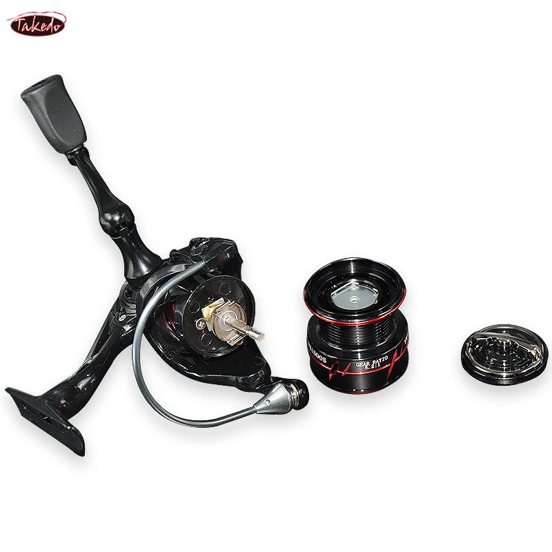 Фото TAKEDO ST06 Спиннинговая катушка серии Saltwater 1500-2500 Сверхлегкая антивибрационная система Соотношение скорости 5,2:1 Джиг-катушки №4
