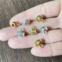 alloy charm bracelet necklace jewelry amulet 3 way bifurcated connector diy handmade 3 hole pendant accessories wholesale