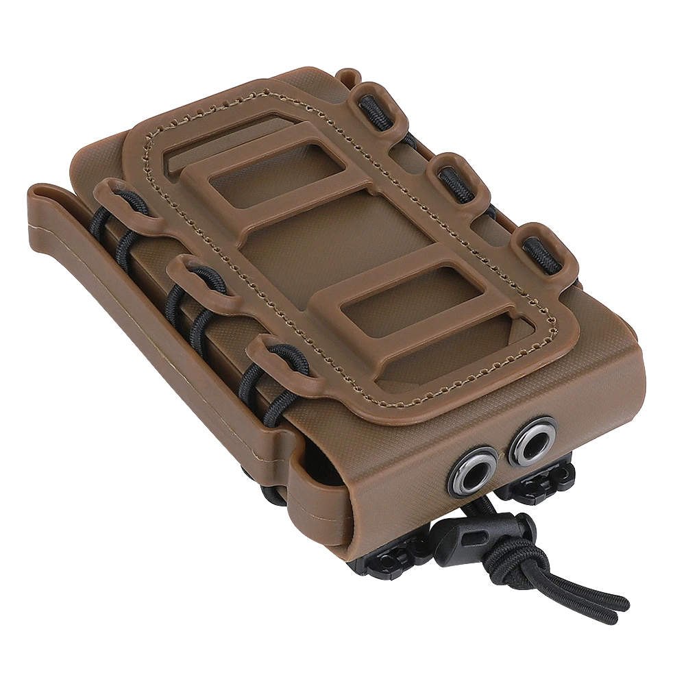 Чехол для магазина KRYDEX Tactical 5 56 7 62 Softshell M4 M16 AK Polymer Fast Mag Carrier MOLLE/PALS охотничье