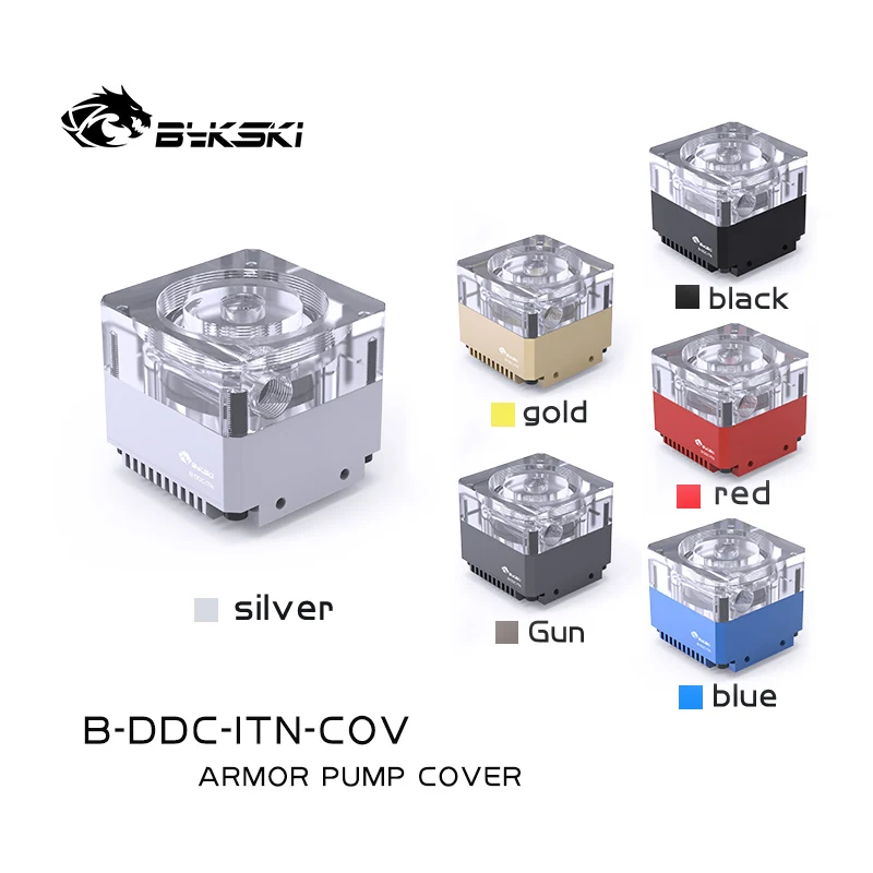 

Bykski B-DDC-ITN Heatsink Kit with Acrylic Top for Laing DDC MCP355 Pump