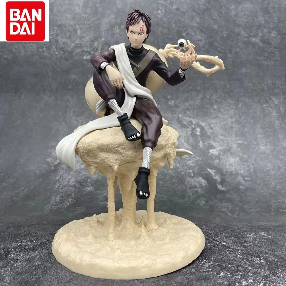 

Bandai Аниме мультфильм Наруто ветер тень Гара песок облако сидящий шоу журавль ручной работы Детское украшение подарок на день рождения 22 см