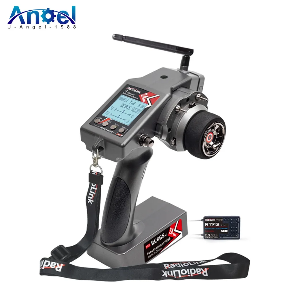 

RadioLink RC6GS V3 R7FG R6FG R4FGM 6 каналов 7CH Dual Mix программируемый 600M гироскоп заземления интегрирован для радиоуправляемого автомобиля лодки