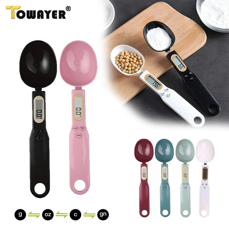 

Electronic Kitchen Scale 500g 0.1g LCD Digital Measuring Food Flour Digital Spoon Scale Mini Kitchen Tool for Milk Coffee Scale