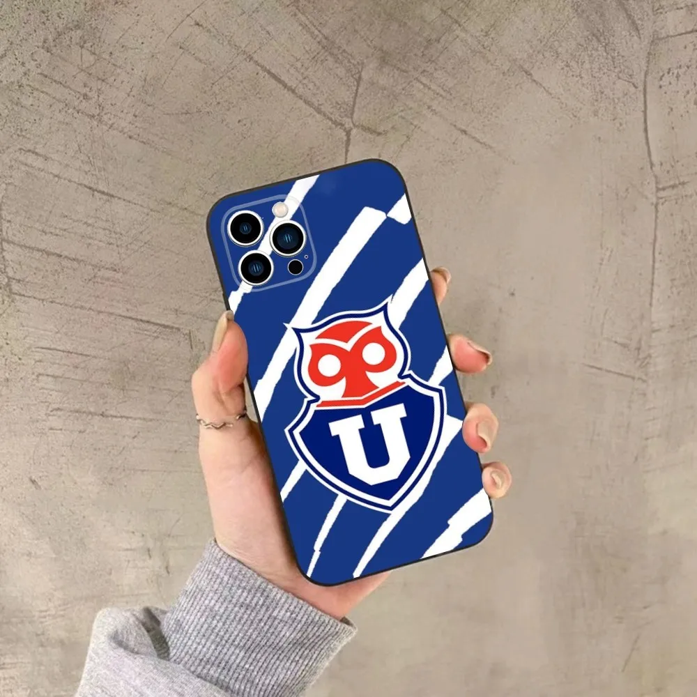 Чехол для телефона с логотипом Чили U-University iPhone 16 15 14 13 12 11 Plus Pro Max XS X XR SE Mini 8 7 мягкий