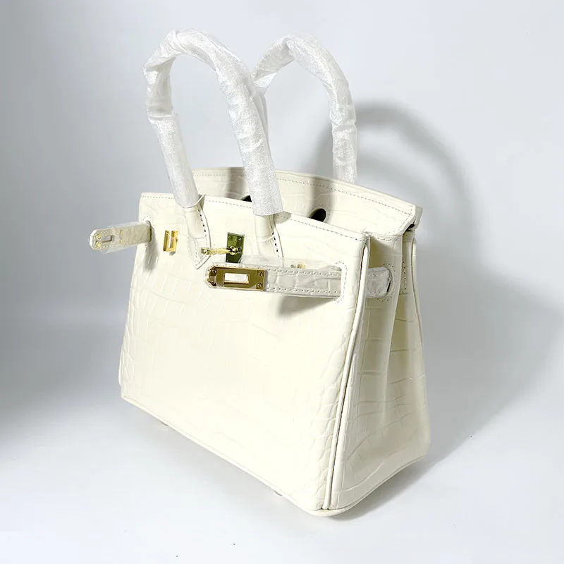 

Lady Crocodile Bag 2022 New Elegant Good Quality Large Women Handbag with Long Adjustable Shoulder Strap Bags