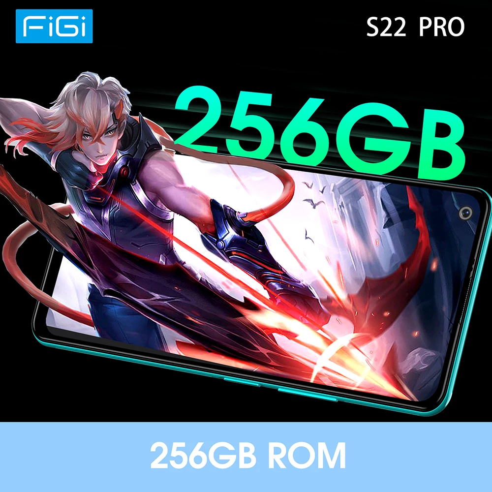 [World Premiere] FIGI S22 Pro Cell Phones 256GB 4G Smartphone Android Mobile Phones 8200mAh Battery 6.95