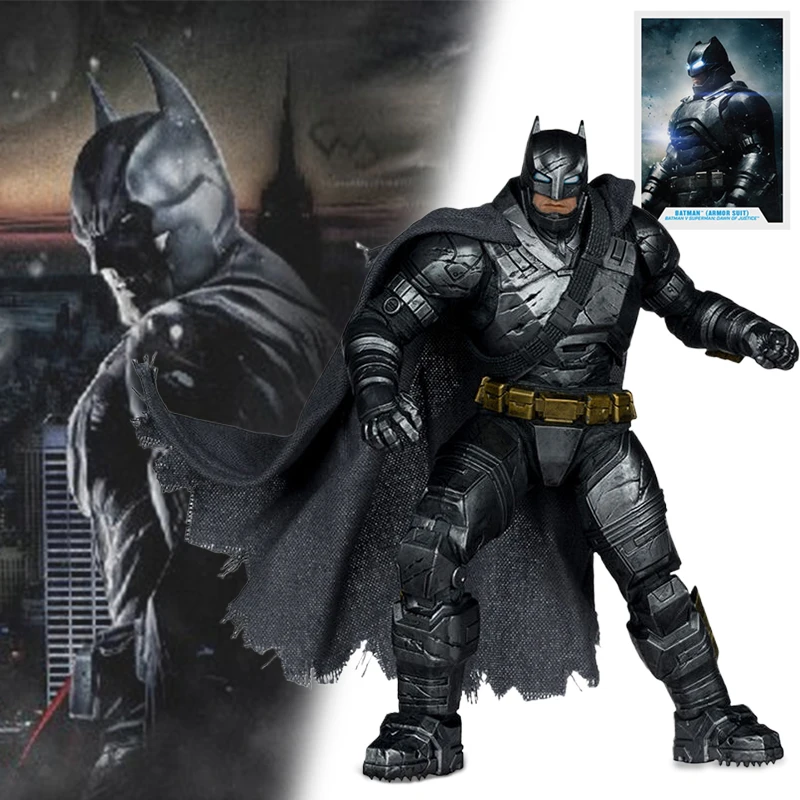 McFarlane DC Бэтмен фигурку Mutiverse игрушки бронекостюм Dawn Of Justice совместная подвижная