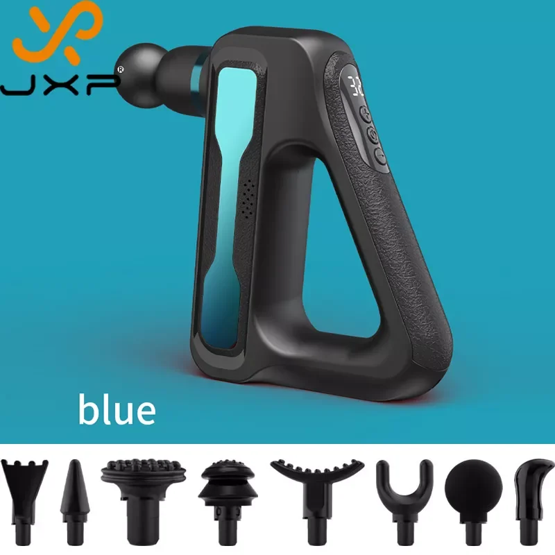 

Массажный пистолет NEW2023 с ЖК-экраном, высокочастотный Массажер для глубоких мышечных тканей и шеи с аккумулятором