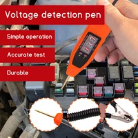 5v24v32v car electrical circuit test pen dca voltage detector ac voltage indicator auto electrician probe machine car tools