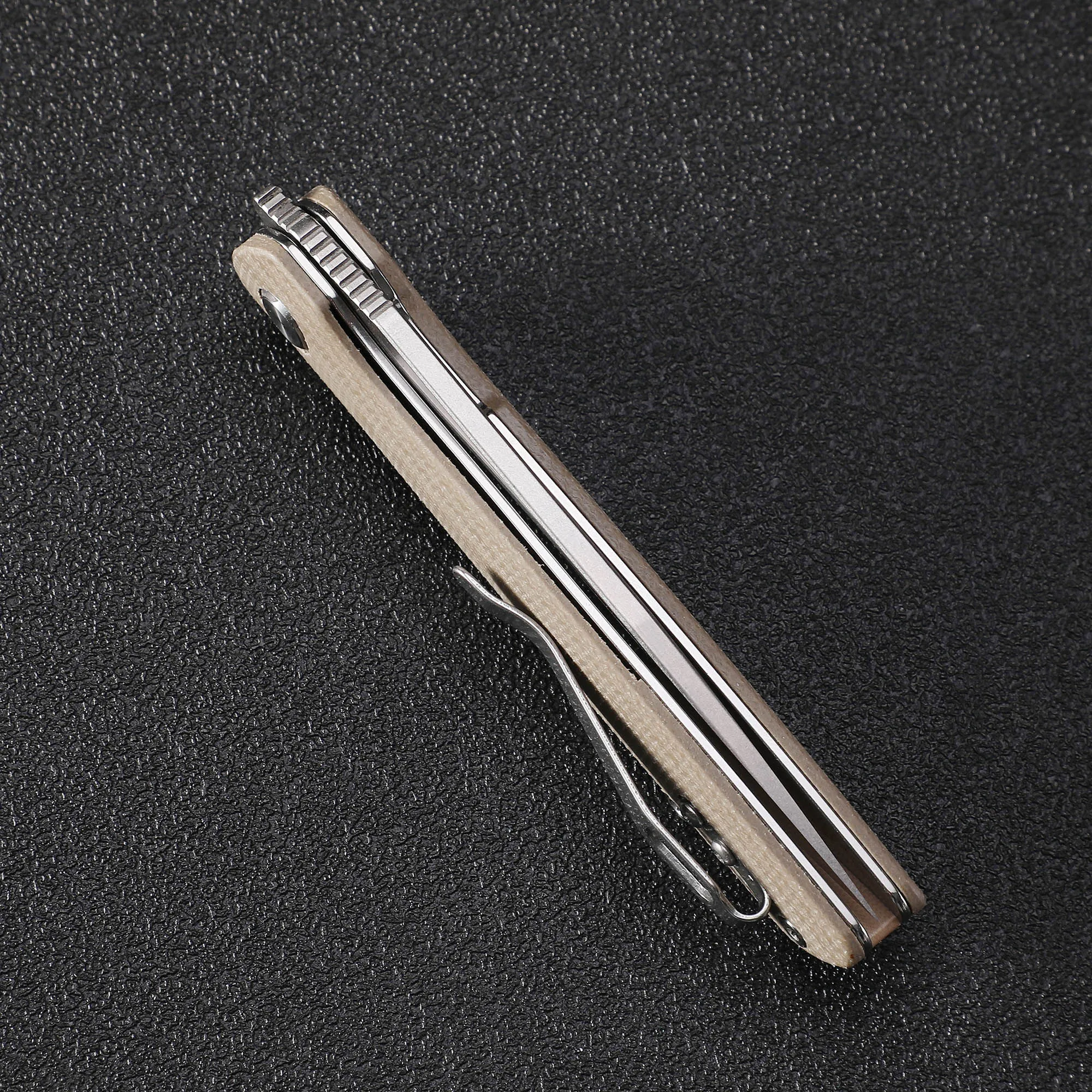 Складной нож TWOSUN TS393 D2 со стальным лезвием карманные ножи с льняной ручкой