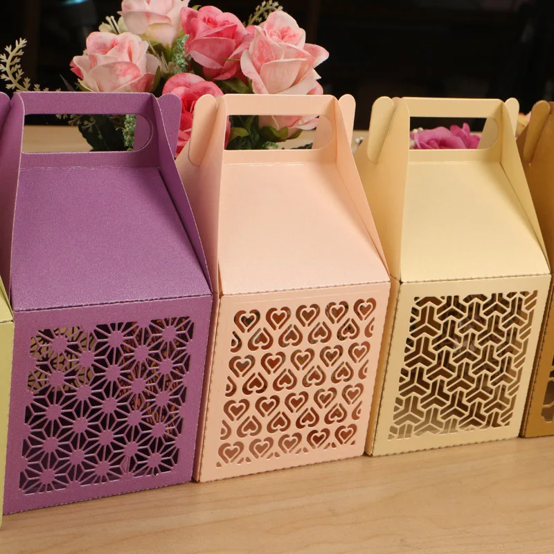 Металлические Вырубные штампы duрождения, свадьба, Рождество, Подарочная коробка с ручкой, трафареты для «сделай сам», скрапбукинг «сделай сам», новинка 2023