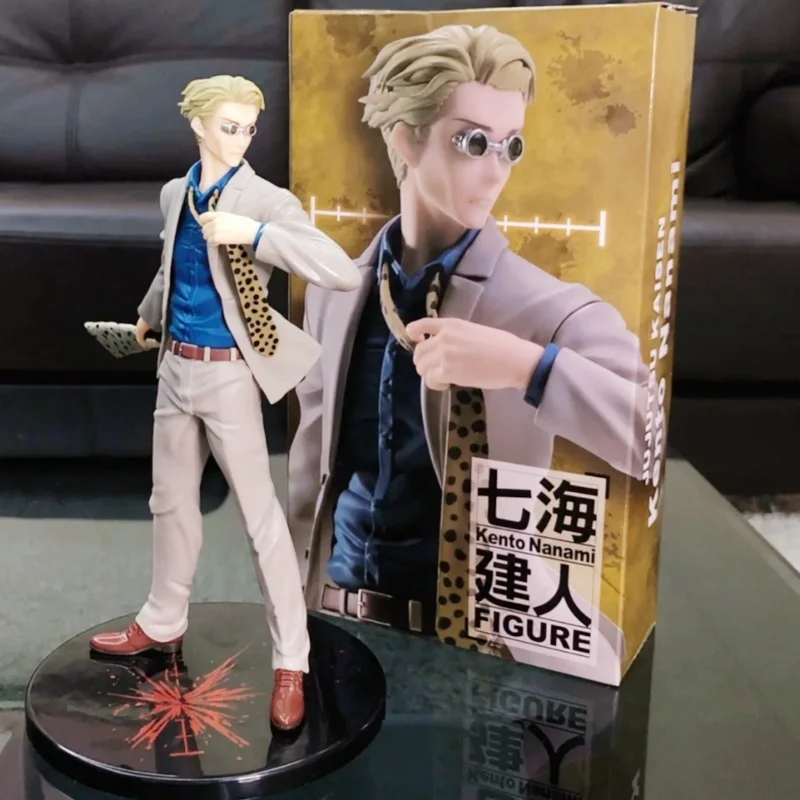 

Original In Stock Jujutsu Kaisen Anime Figure Nanami Kento 18cm Pvc Model Action Figures Collectible Doll Collection Gift Toy