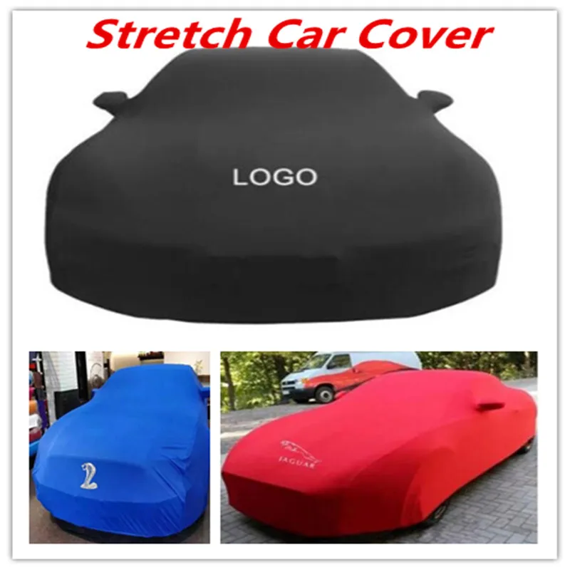 

Universal Stretch Car Cover Dustproof Scratch-proof UV-proof Customized badge Car Cover Fit For All Auto