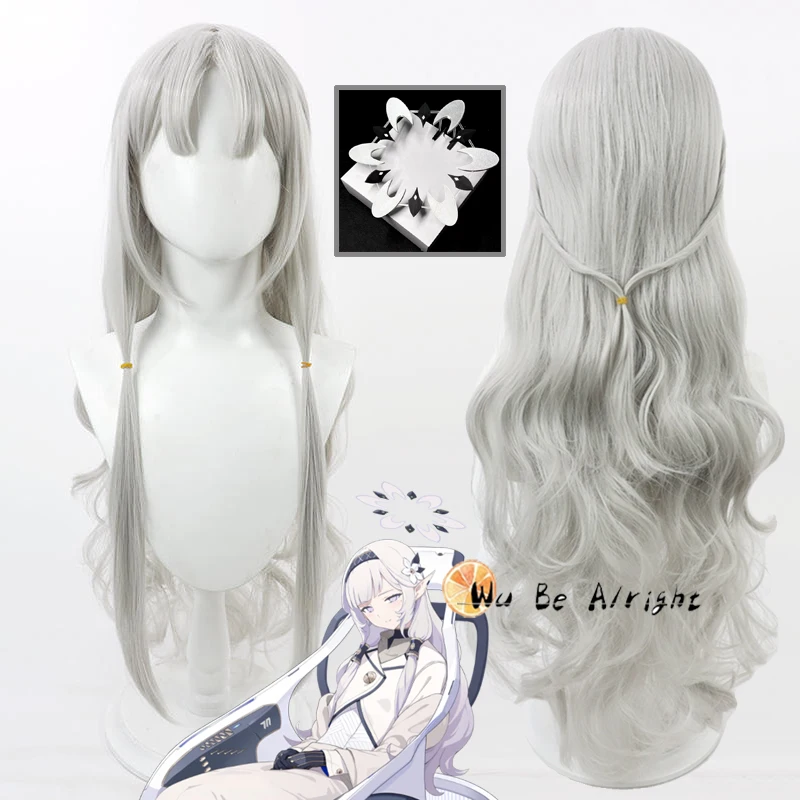 Игровой голубой архив косплей эскибоши Химари парик для Хэллоуина карнавала