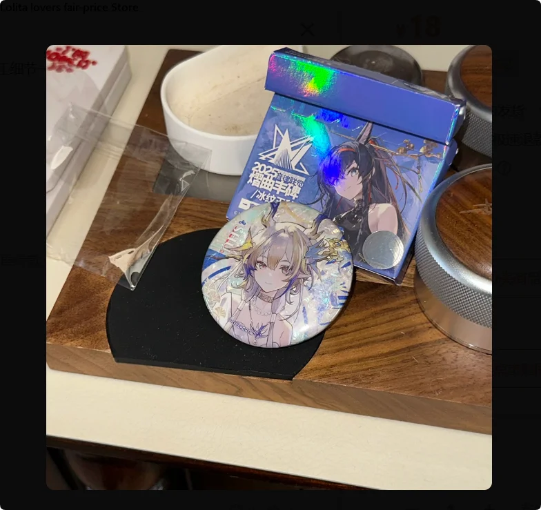 Фото 2026 Arknights Ambience Synesthesia SP Badge Blind Box Echoes of The Legends Glazed Grace Angelina Zuo Le Blaze Официальный мерч №5