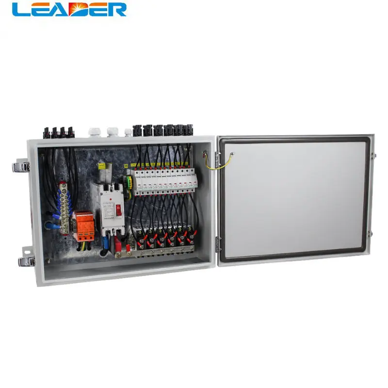 

LEADER SOLAR 12 String Input To 1 String Output for Off Grid Solar Energy System Photovoltaic Array Solar PV Combiner Box