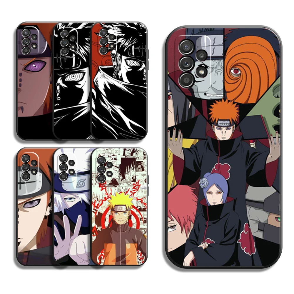 

Naruto Japanese Anime Phone Cases For Samsung S20 S20 FE S20 Lite S20 Ultra S21 S21 FE S21 Plus Ultra Back Cover Carcasa