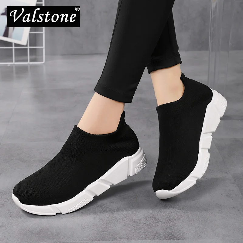

Кроссовки Valstone женские легкие, дышащие удобные сникерсы с мягкой подошвой, без застежки, летняя обувь для отдыха